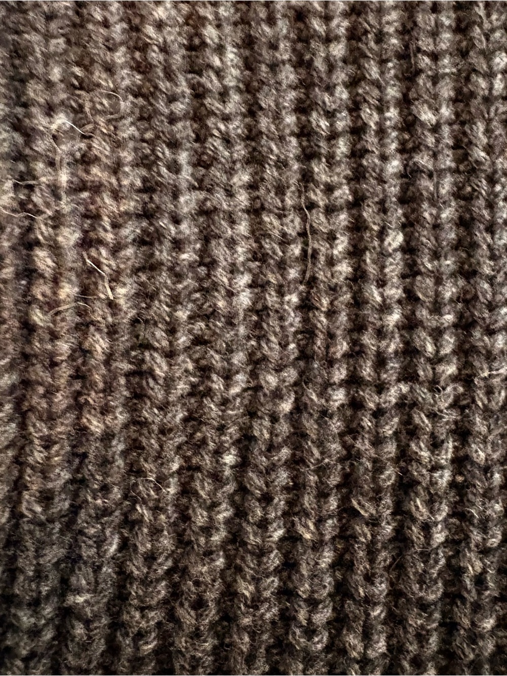 Alex Mill Marleybone Sweater Jacket Gray Waffle Knit Cardigan Cream Whipstitch - Picture 11 of 12